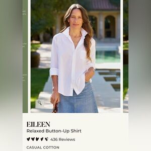 Frank & Eileen cotton shirt. Lilac color.